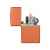 Зажигалка ZIPPO Classic с покрытием Orange Matte, 422125, Цвет: оранжевый, изображение 4