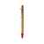 Ручка-стилус шариковая бамбуковая NAGOYA, BL8084TA60, Цвет: красный, изображение 7