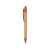 Ручка шариковая бамбуковая STOA, HW8034S13129, Цвет: бежевый,оранжевый, изображение 2