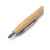 Ручка шариковая бамбуковая SAGANO, HW8031S102, Цвет: черный, изображение 3