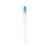 Ручка пластиковая шариковая Thalaasa, 10786152, Цвет: синий прозрачный,белый, изображение 2