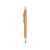 Ручка шариковая бамбуковая PAMPA, HW8019S101, Цвет: белый, изображение 2