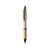 Ручка шариковая бамбуковая SAGANO, HW8031S102, Цвет: черный, изображение 5
