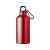 Бутылка для воды с карабином Oregon, 400 мл, 400 мл, 10073821, Цвет: красный, Объем: 400, Размер: 400 мл, изображение 2