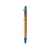 Ручка-стилус шариковая бамбуковая NAGOYA, BL8084TA242, Цвет: голубой, изображение 3