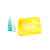 Косметичка CARIBU с герметичным замком, BO7511S103, Цвет: желтый, изображение 3