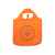 Сумка для покупок TOCO складная, BO7522S131, Цвет: оранжевый, изображение 2