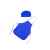 Детский комплект JAMIE: фартук, шапочка, DE9133S205, Цвет: синий, изображение 3
