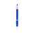 Ручка пластиковая шариковая ONTARIO, HW8008S105, Цвет: синий, изображение 2
