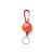 Брелок для ключей DOKI с карабином и выдвижным кольцом, KO4209S160, Цвет: красный, изображение 4
