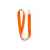 Ланъярд ECOHOST с карабином, LY7055S131, Цвет: оранжевый, изображение 2