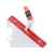 Ланъярд POMEL с карабином и бейджем, LY7045S160, Цвет: красный, изображение 3