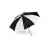 Зонт-трость FARGO, полуавтомат, UM5611S10102, Цвет: черный,белый, изображение 2