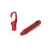 Ручка ARAYA со светодиодным фонариком, HW8023S160, Цвет: красный, изображение 3