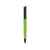 Ручка пластиковая шариковая C1 soft-touch, 16540.19clr, Цвет: черный,зеленое яблоко, изображение 2