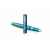Перьевая ручка Parker Vector, F, 2159761, Цвет: синий,серебристый, изображение 3