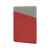 Картхолдер на 3 карты вертикальный Favor, 114201, Цвет: красный,серый, изображение 2