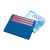 Картхолдер для 6 банковских карт и наличных денег Favor, 213202, Цвет: синий, изображение 2