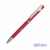 Ручка шариковая 'Mars', покрытие soft touch, красный, Цвет: красный