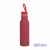 Бутылка для воды 'Фитнес' 700 мл, покрытие soft touch, красный, Цвет: красный