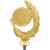 0502-000 Фигура Эмблемоноситель Лавр, золото, Цвет: З, изображение 2