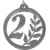 1786-000 Акриловая медаль 1, 2, 3 место, серебро, Цвет: серебро, изображение 2