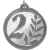 1787-000 Акриловая медаль 1, 2, 3 место, серебро, Цвет: серебро, изображение 2