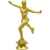 2303-100 Фигура Фигурное катание жен, золото, Цвет: Золото, изображение 2