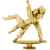 2306-120 Фигура Дзюдо, золото, изображение 2