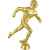 2317-090 Фигура Бег, золото, Цвет: Золото, изображение 2