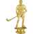 2341-100 Фигура Хоккей с мячом, золото, Цвет: Золото, изображение 2