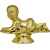 2351-100 Фигура Ребёнок, золото, Цвет: Золото, изображение 2