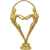 2560-100 Фигура Гармония, золото, Цвет: Золото, изображение 2