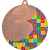 3614-071 Медаль Иствуд с УФ печатью, бронза, Цвет: Бронза, изображение 2