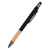 Ручка металлическая Сайрис софт-тач, черная, Цвет: черный, изображение 2