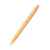 Ручка из биоразлагаемой пшеничной соломы Melanie, оранжевая, Цвет: оранжевый, изображение 2