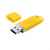 Флешка “Shape” с покрытием Софт Тач 16 GB, желтая, Цвет: желтый, изображение 2