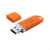 Флешка “Shape” с покрытием Софт Тач 16 GB, оранжевая, Цвет: оранжевый, изображение 2