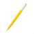 Ручка пластиковая Bremen, желтая, Цвет: желтый, изображение 4
