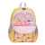 Рюкзак TORBER CLASS X Mini, жёлтый с орнаментом, полиэстер 900D + Мешок для сменной обуви в подарок!, изображение 5