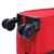 Чемодан TORBER Brosno, красный, нейлон 600D, 36,5 х 20 х 54 см, 32 л, изображение 9