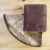 Бумажник KLONDIKE «Jamie», натуральная кожа в коричневом цвете, 9 х 10,5 см, изображение 8