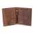 Бумажник KLONDIKE Yukon, натуральная кожа в коричневом цвете, 10 х 2 х 12,5 см, изображение 3