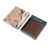 Бумажник KLONDIKE Yukon, натуральная кожа в коричневом цвете, 10 х 2 х 12,5 см, изображение 8