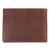 Бумажник KLONDIKE Dawson, натуральная кожа в коричневом цвете, 13 х 1,5 х 9,5 см, изображение 5