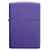 Зажигалка ZIPPO Classic с покрытием Purple Matte, латунь/сталь, фиолетовая, матовая, 38x13x57 мм, изображение 2