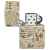 Зажигалка ZIPPO Alchemy Design с покрытием 540 Matte, латунь/сталь, бежевая, матовая, 38x13x57 мм, изображение 4
