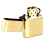 Зажигалка ZIPPO Armor™ с покрытием Brushed Brass, латунь/сталь, золотистая, матовая, 38x13x57 мм, изображение 3