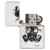 Зажигалка ZIPPO Spazuk с покрытием White Matte, латунь/сталь, белая, 38x13x57 мм, изображение 4