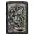 Зажигалка ZIPPO Gory Tattoo с покрытием Black Matte, латунь/сталь, черная, матовая, 38x13x57 мм, изображение 2